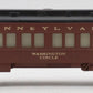 Lionel 6-9515 O Gauge Pennsylvania Washington Circle Pullman Car VG