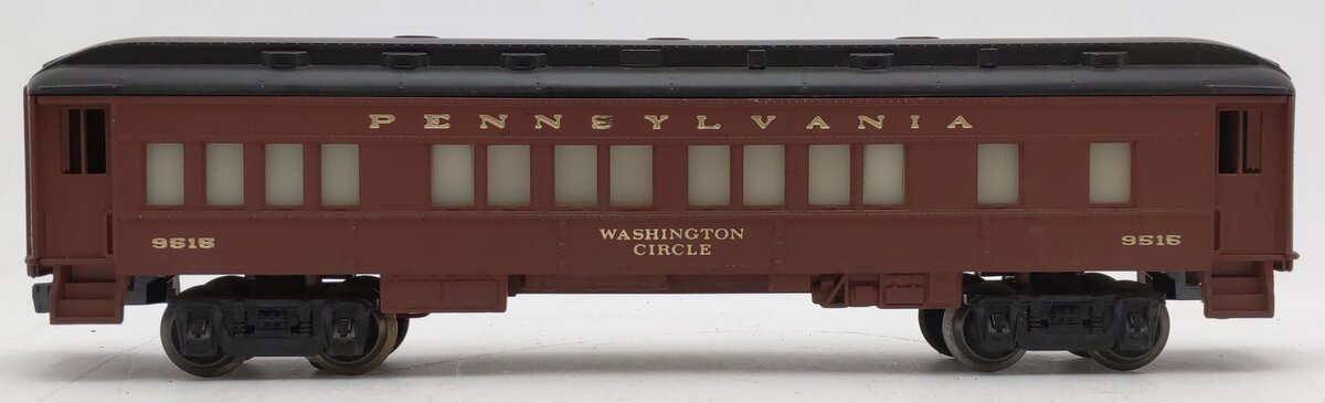 Lionel 6-9515 O Gauge Pennsylvania Washington Circle Pullman Car VG