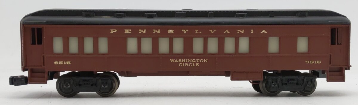 Lionel 6-9515 O Gauge Pennsylvania Washington Circle Pullman Car VG