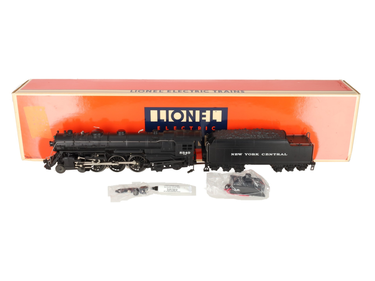 Lionel 6-18005 O Gauge NYC 4-6-4 700E Hudson Steam Loco & Tender #5340 EX/Box