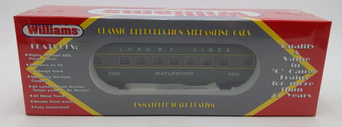 Williams 2400 Maplewood Luxury Lines Coach Car MT/Box