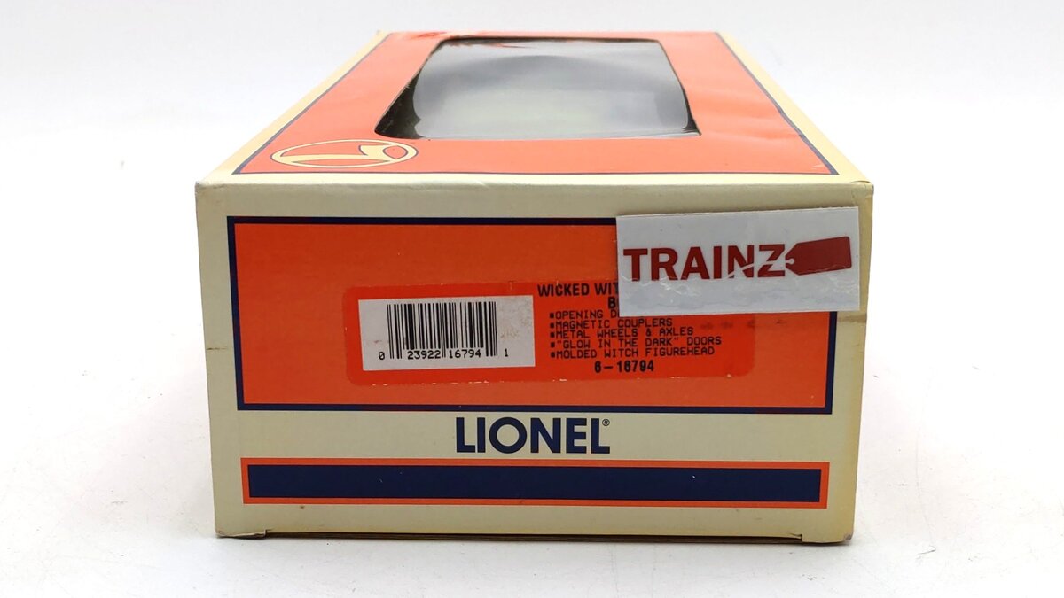 Lionel 6-16794 O Gauge Wicked Witch Operating Halloween Boxcar LN/Box