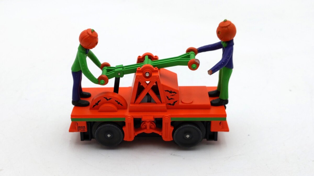 Lionel 6-28428 Halloween Operating Handcar LN/Box