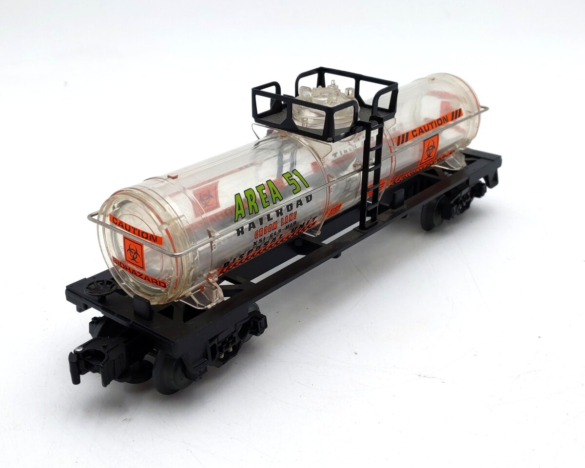 Lionel 6-81419 O Gauge Alien Ooze Single-Dome Tank Car LN/Box