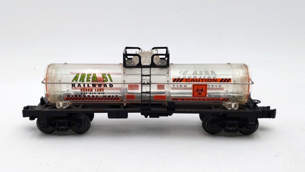 Lionel 6-81419 O Gauge Alien Ooze Single-Dome Tank Car LN/Box