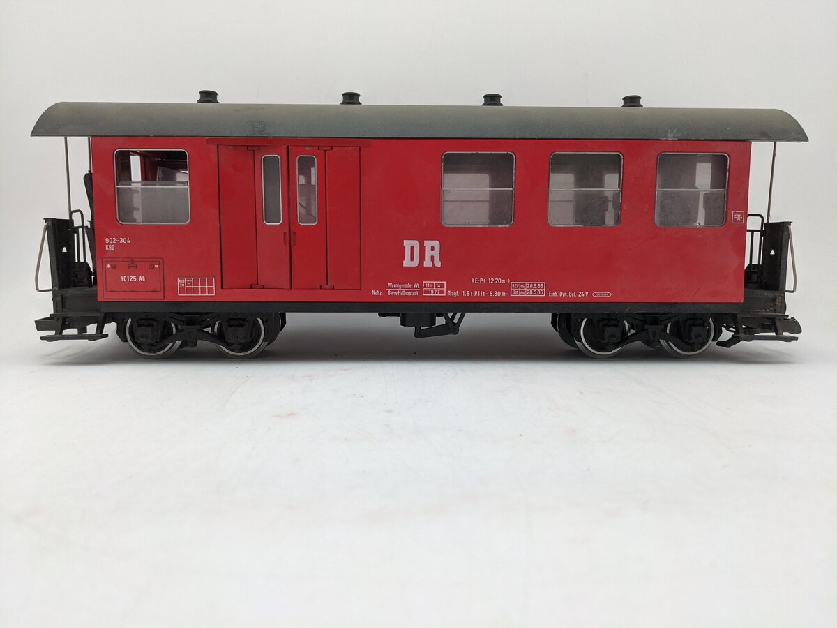 LGB 3171 G Scale DR Combine Car #902-304 (Metal Wheels) EX