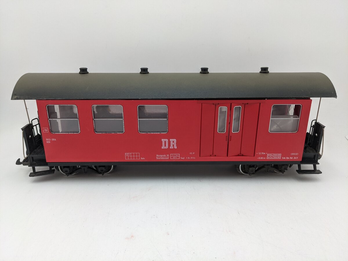 LGB 3171 G Scale DR Combine Car #902-304 (Metal Wheels) EX