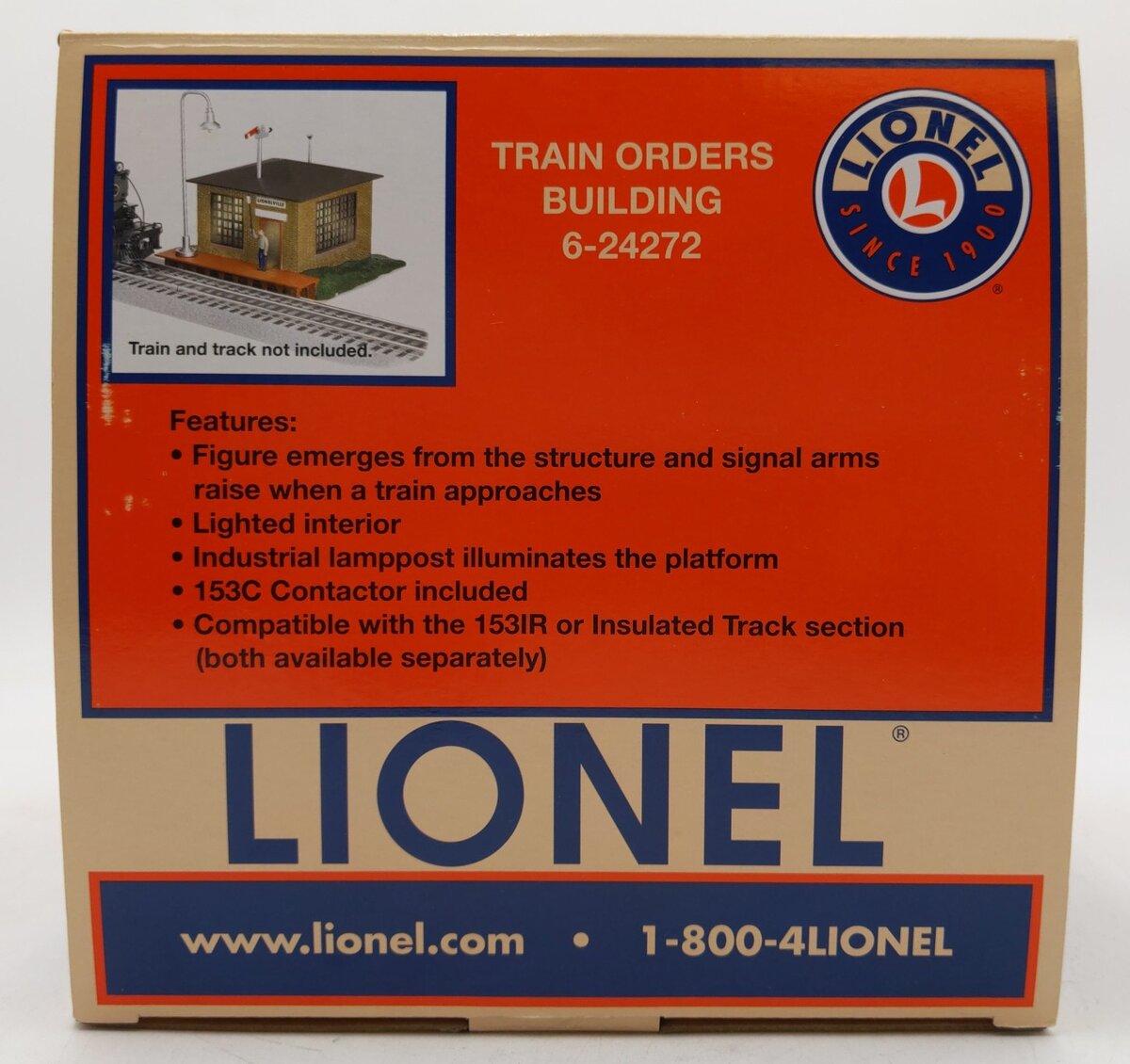 Lionel 6-24272 O Gauge Train Orders Building LN/Box
