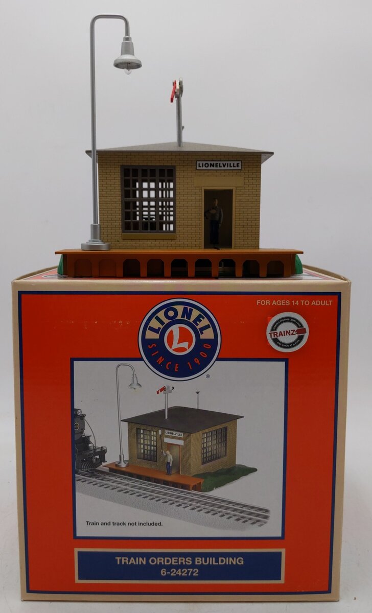 Lionel 6-24272 O Gauge Train Orders Building LN/Box