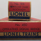 Lionel Vintage O Station, Railroad Floodlight, & Signal Bridge: 133, 195,450 [3] VG