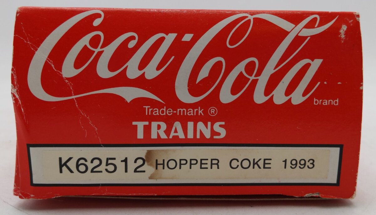 K-Line K62512 O Gauge Coca Cola Summer Hopper Car EX/Box