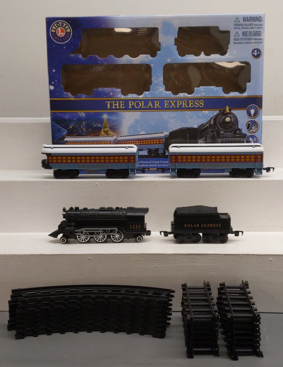 Lionel 7-11925 O Gauge 2-Rail 28 Piece Polar Express Locomotive Set #1225 LN/Box