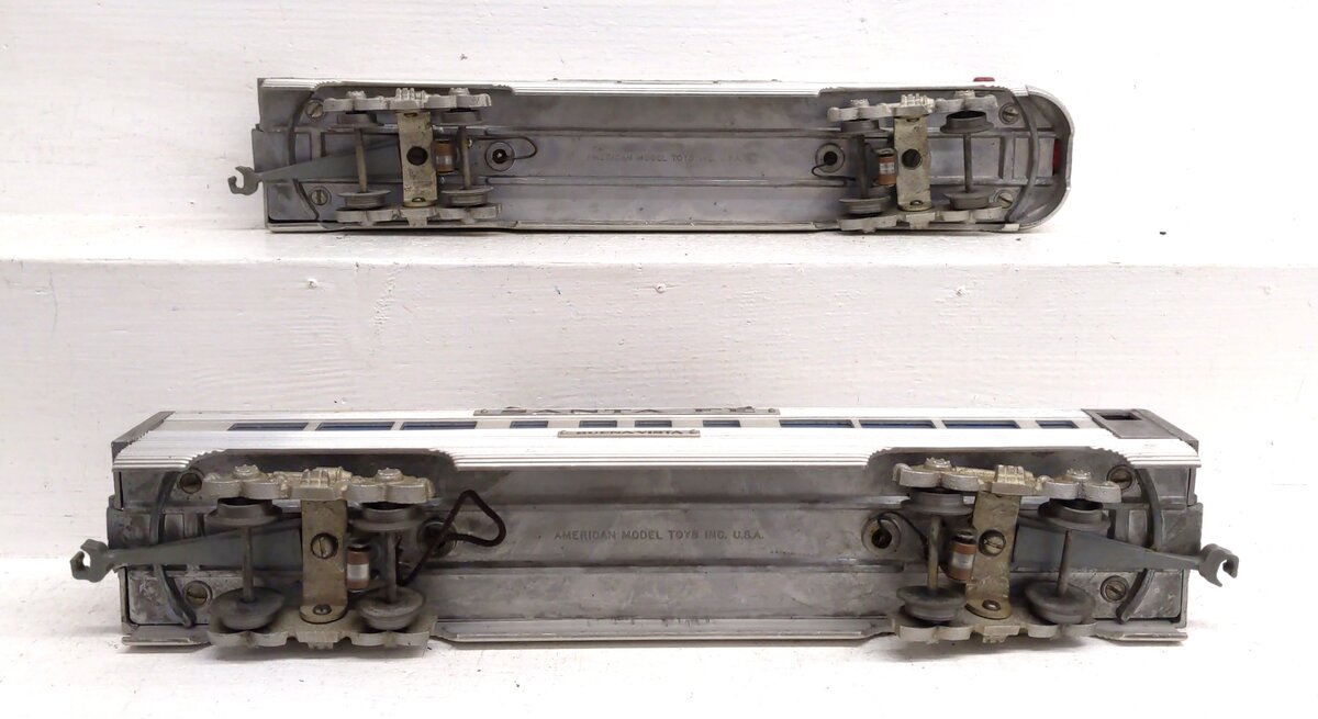 American Models Vintage O ATSF Passenger Cars [2] VG