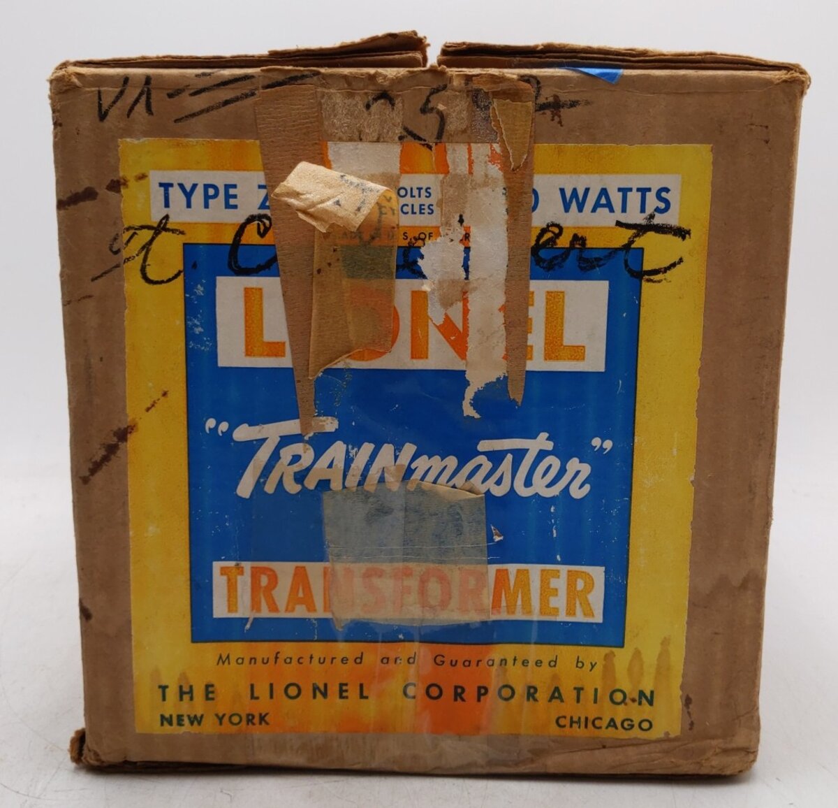 Lionel ZW Vintage O 250 Watt 4 Train Transformer with Whistle VG/Box