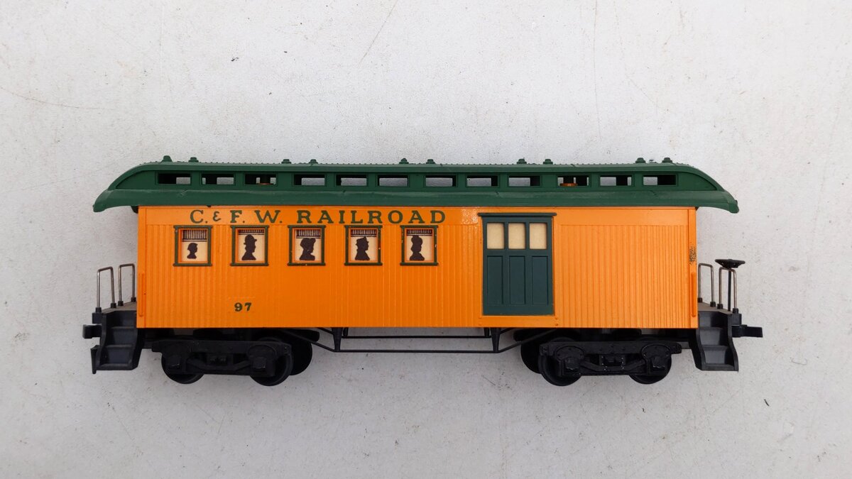 Mantua HO Scale Chicago & Fort Worth Combination Passenger Car #97 LN
