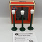 Lionel 629247 O Classic Street Lamps-Green (Pack of 3) EX/Box
