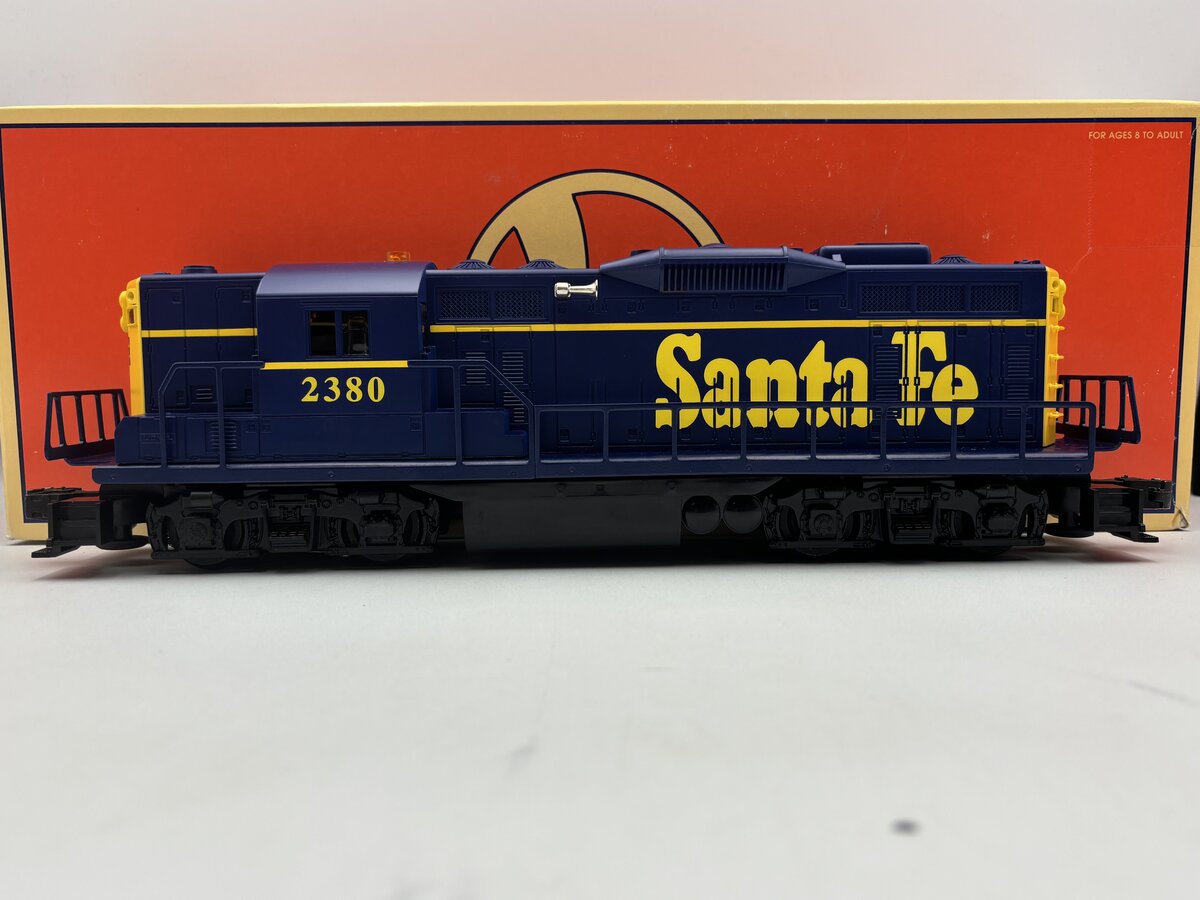 Lionel 6-18573 O Gauge Santa Fe GP9 Diesel Locomotive #2380 EX/Box