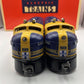 Lionel 6-18117 O Gauge Santa Fe Blue/Yellow F3 AA Diesel Set EX/Box