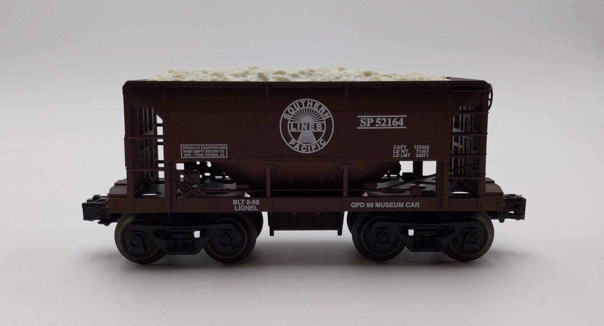 Lionel 6-52164 O Gauge 1998 T.T.O.M. Southern Pacific Ore Car w/Ore Load NIB