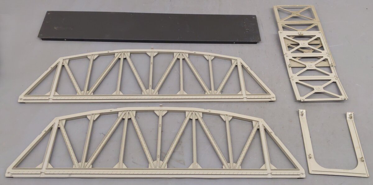 Marx/Lionel Vintage O Gauge Unassembled Bridges #321 [2] VG/Box