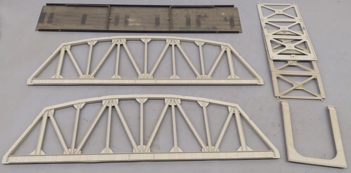 Marx/Lionel Vintage O Gauge Unassembled Bridges #321 [2] VG/Box