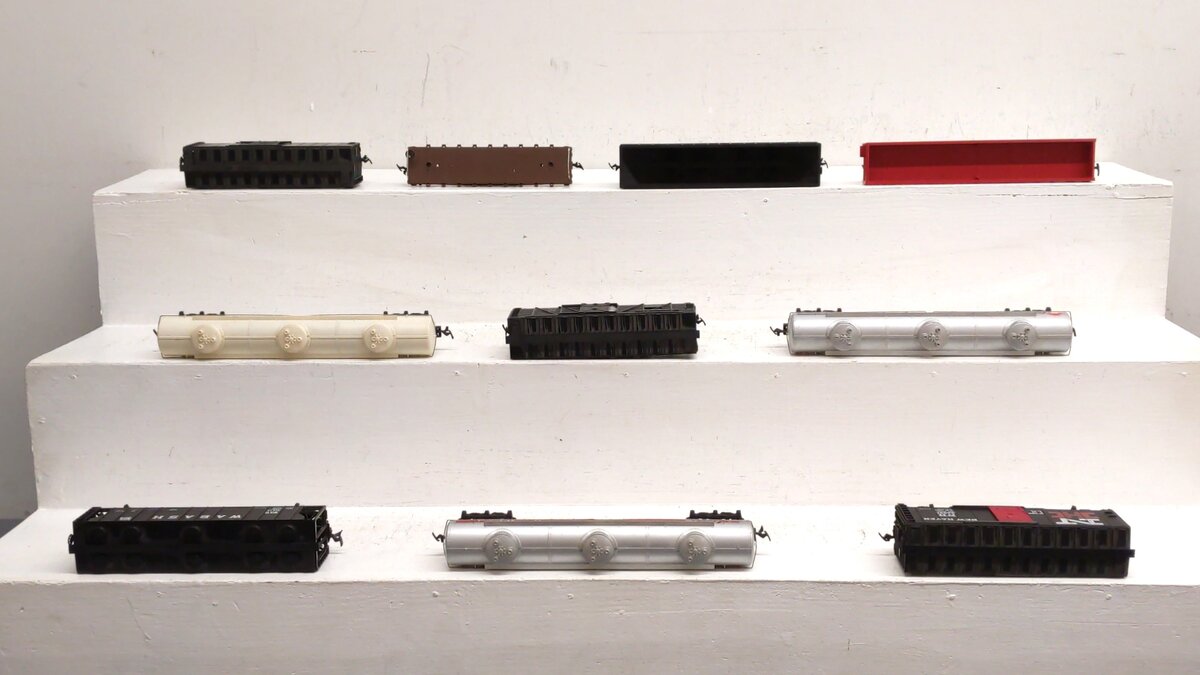 Athearn AHM Model Power Tyco HO Scale Assorted Freight Cars [10] VG