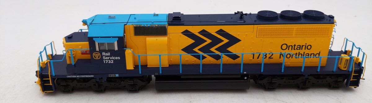 Bowser 24121 HO Ontario Northland GMD SD40-2 Diesel Locomotive #1732 w/Sound VG/Box