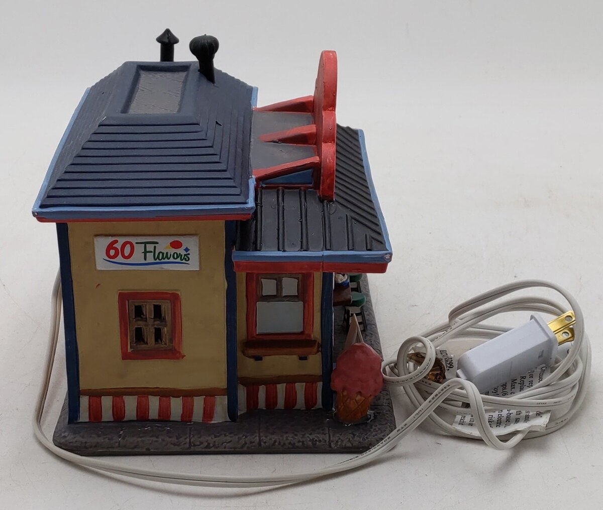 Lemax Frosty Floats-N-Sundaes Ceramic Building EX/Box