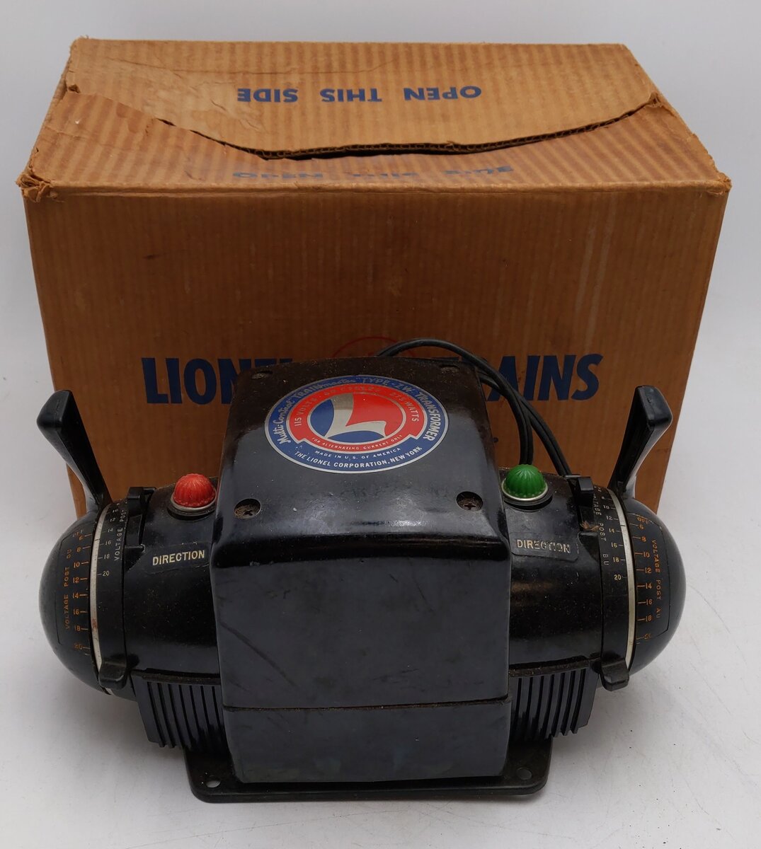 Lionel ZW Vintage O Trainmaster 275 Watt Transformer with Whistle EX/Box