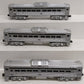 Williams 7322107 O Gauge J.C. Budd Cars A-A-A w/ Sound EX/Box