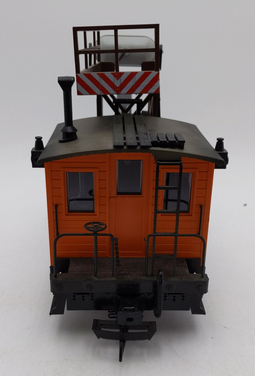 LGB 4049 G Scale Operating Searchlight Car w/ Metal Wheels EX