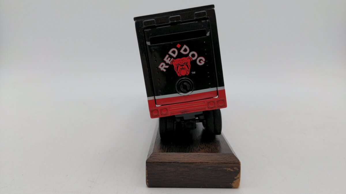 Liberty Classic 32645 1:64 Scale Red Dog Peterbilt Tractor/Trailor Coin Bank EX/Box