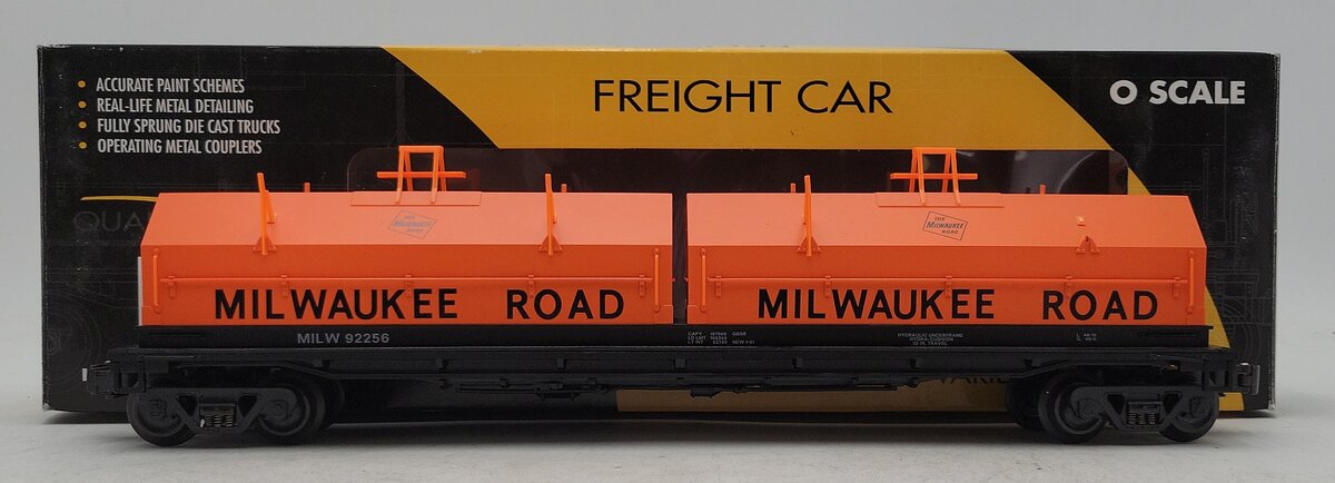 K-Line K676-1372 O Milwaukee Road Coil Car EX/Box