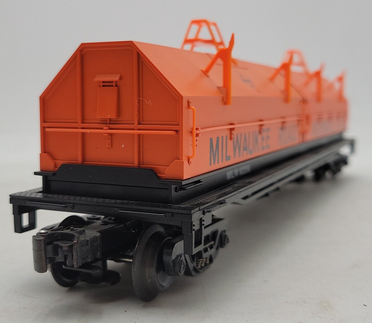 K-Line K676-1372 O Milwaukee Road Coil Car EX/Box