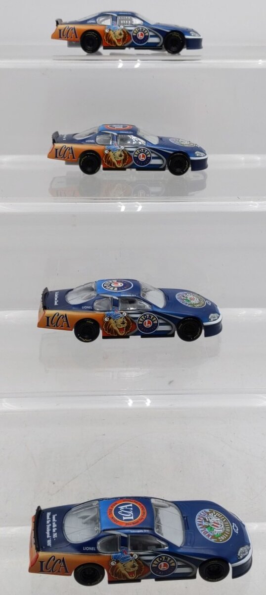 Lionel 1:48 Scale LCCA 2014 Annual Convention Die-Cast Stock Cars [4] EX/Box