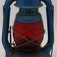 Vintage Rail Road Lantern W/ Red Globe