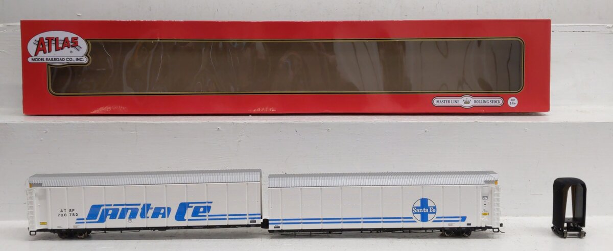 Atlas 20005831 HO Scale Santa Fe Articulated Auto Carrier #880062