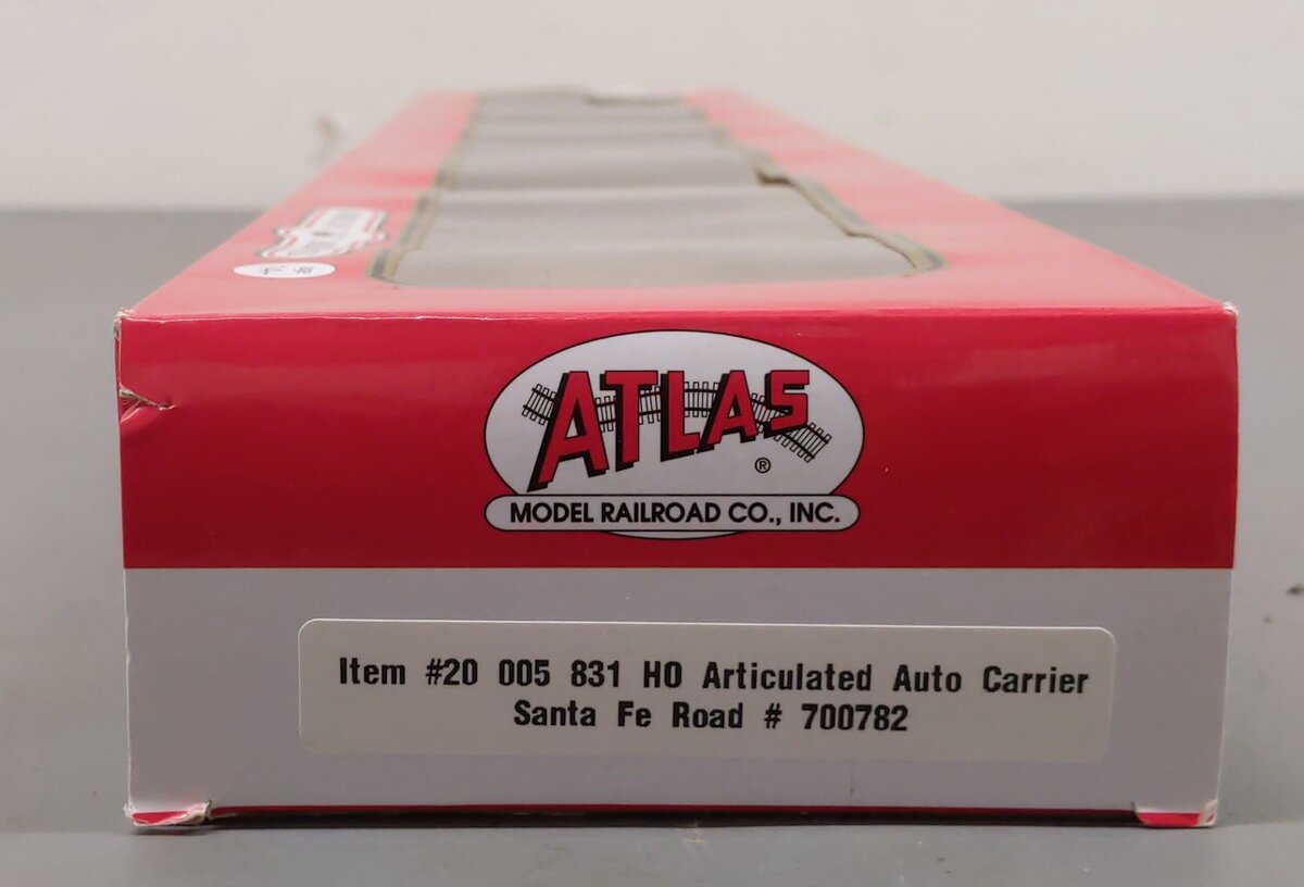 Atlas 20005831 HO Scale Santa Fe Articulated Auto Carrier #880062