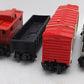Lionel Vintage O Gauge Freight Cars #2411,2472,6448,2452X,6476-135,6462 [6] VG