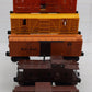 Lionel Vintage O Freight Cars: #2454, 3656, 6457, 477618, 6473, & 3656 [6] VG