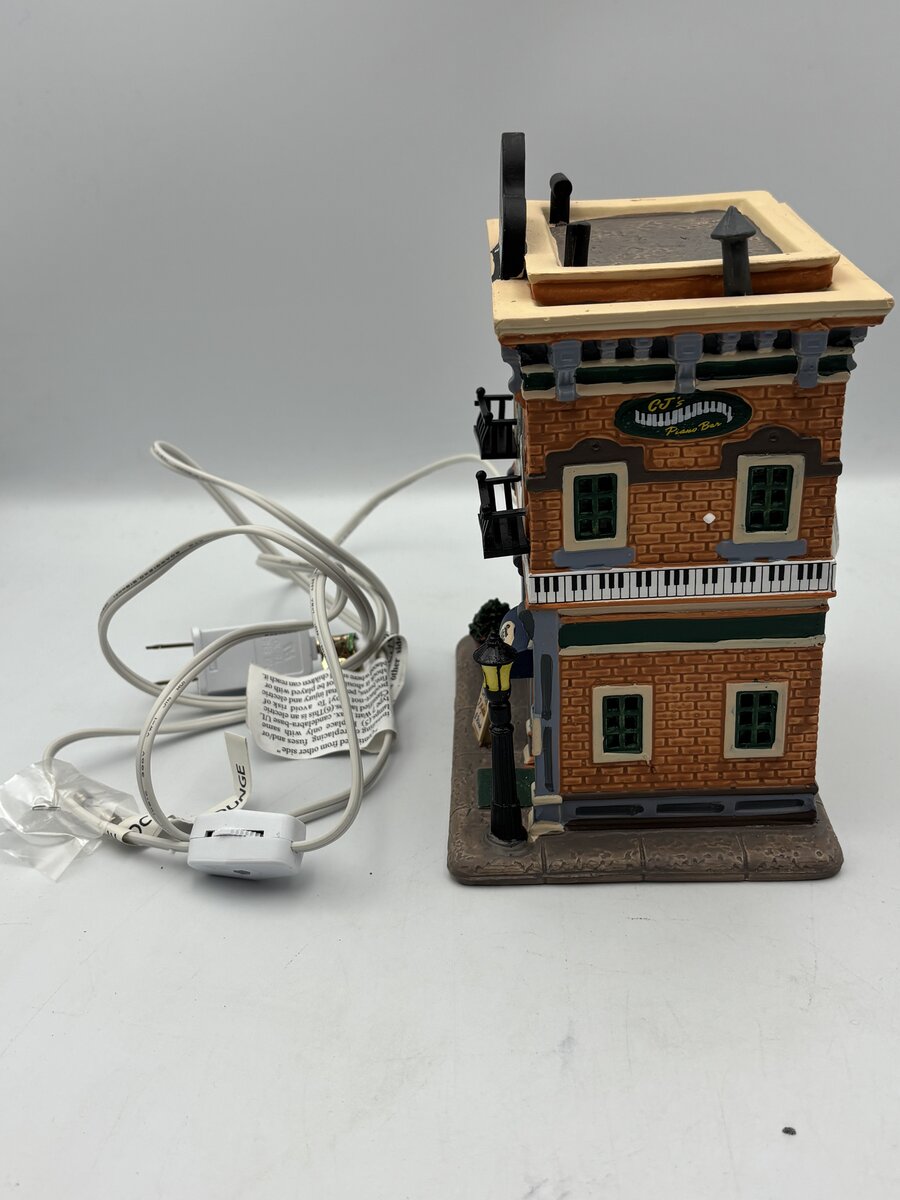 Lemax 55982 O Gauge CJ's Piano Bar & Cocktail Lounge NIB