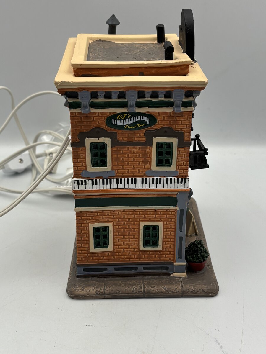 Lemax 55982 O Gauge CJ's Piano Bar & Cocktail Lounge NIB