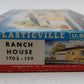 Bachmann 1705-129 O-S Plasticville Ranch House Building Kit EX/Box