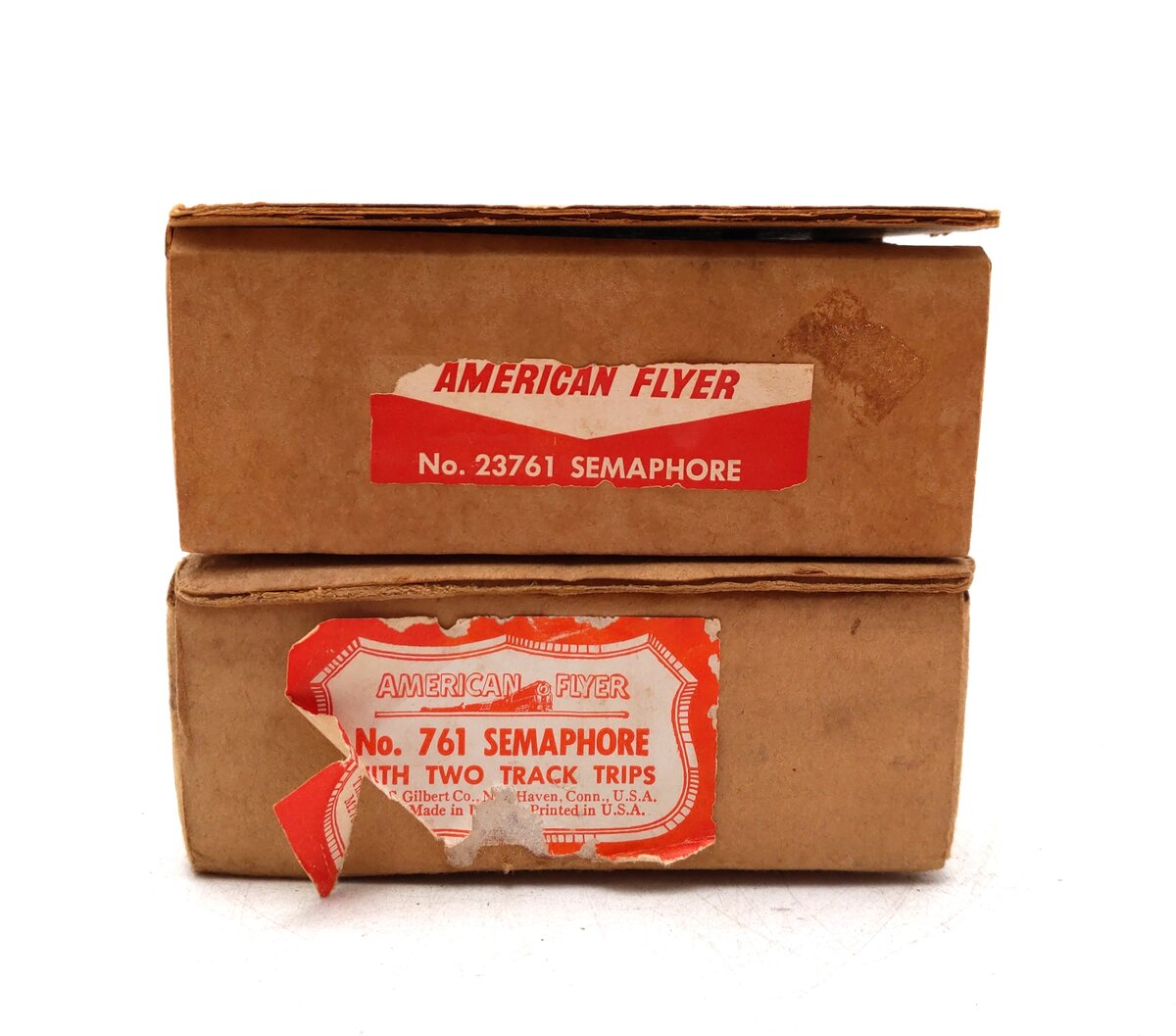 American Flyer Vintage S Semaphore Signal: 761 , 23761 [2] VG/Box