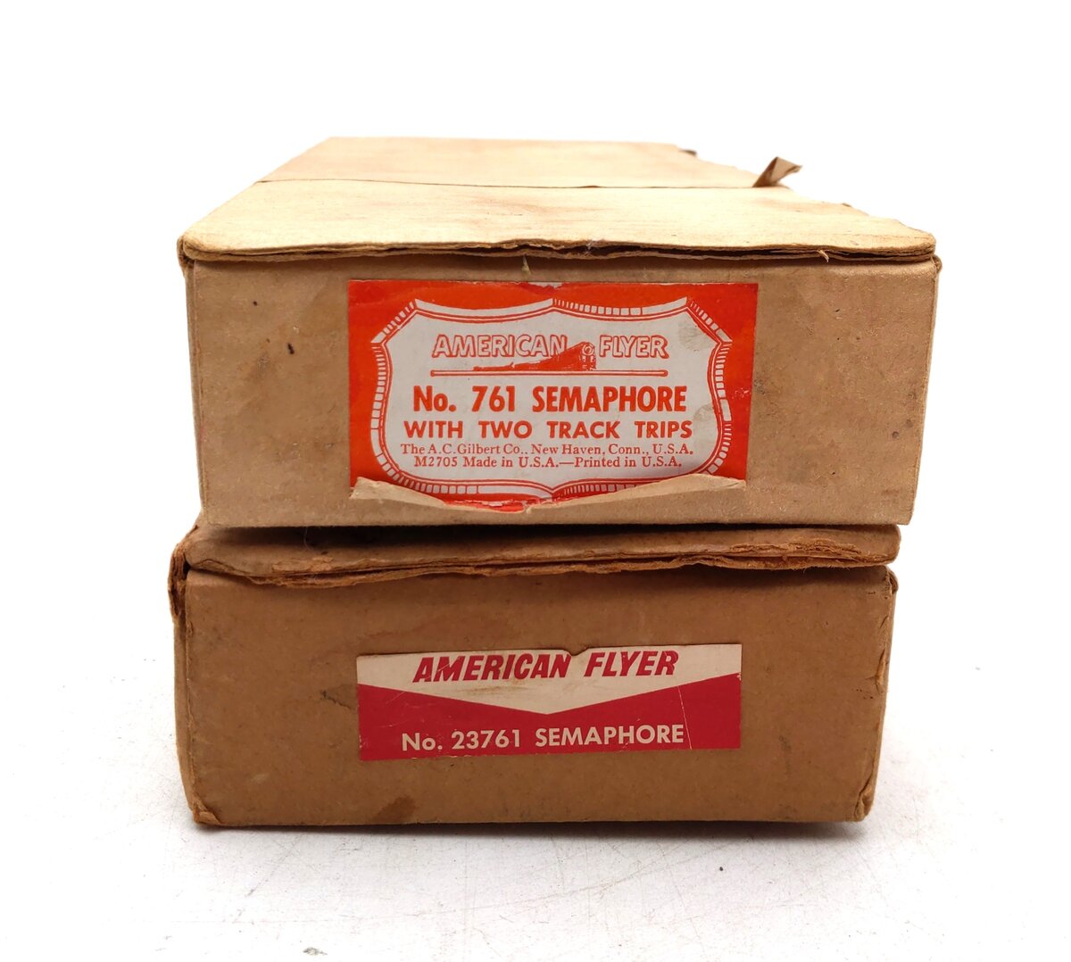American Flyer Vintage S Semaphore Signal: 761, 23761 [2] VG/Box