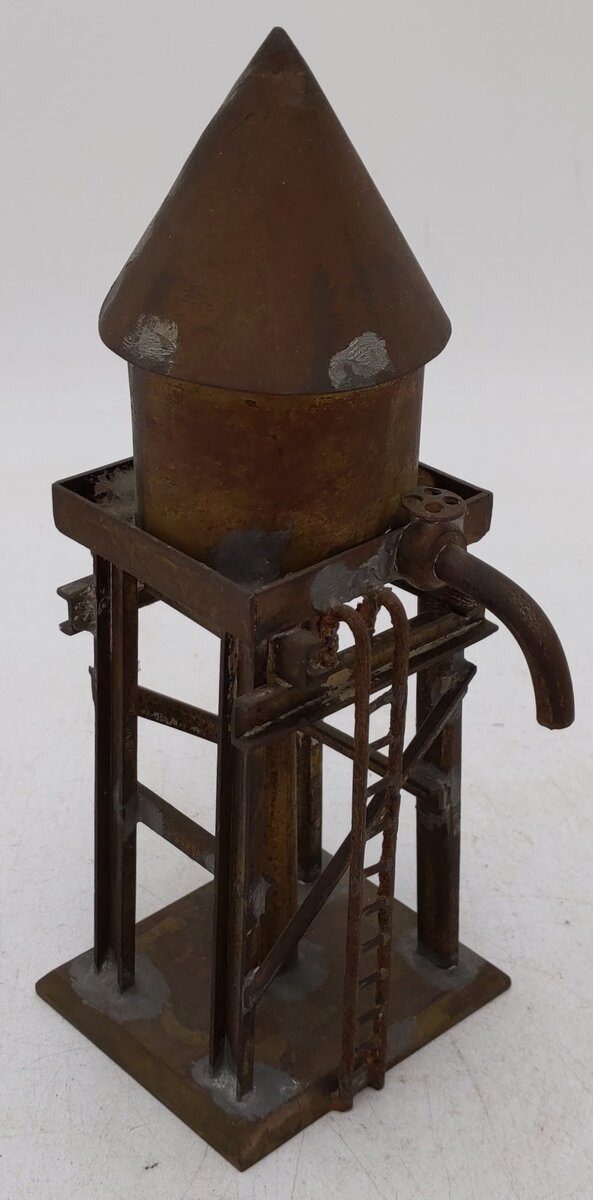 HO Scale Custom Brass Water Tower