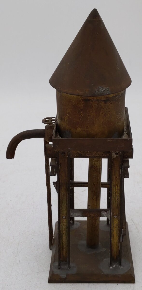 HO Scale Custom Brass Water Tower