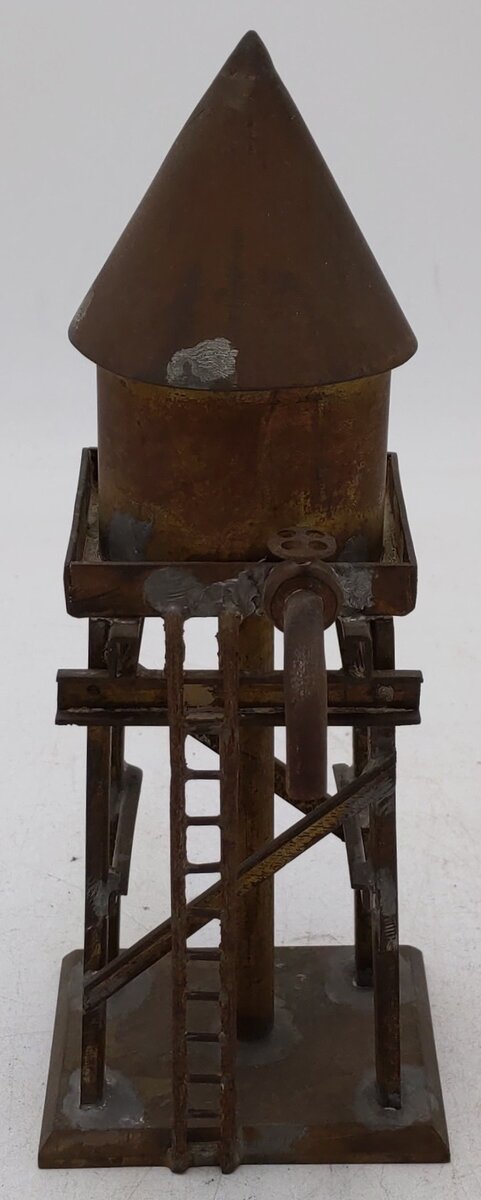 HO Scale Custom Brass Water Tower