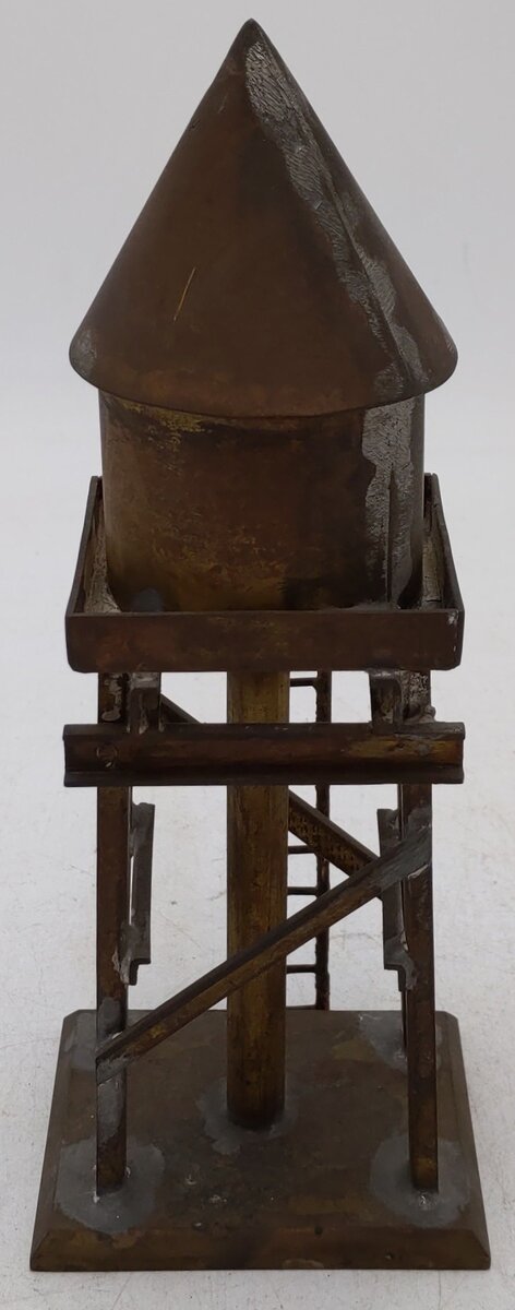 HO Scale Custom Brass Water Tower
