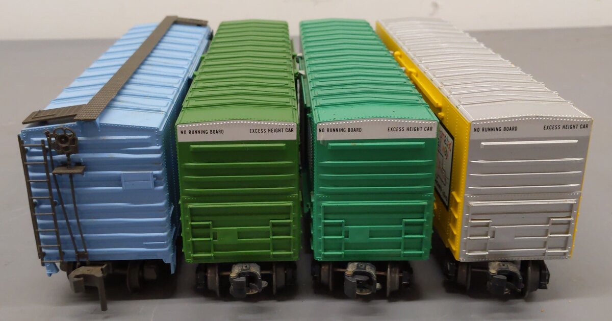 Assorted O Scale Freight Cars- #39420 #9608 #9603 #9606 [4] EX